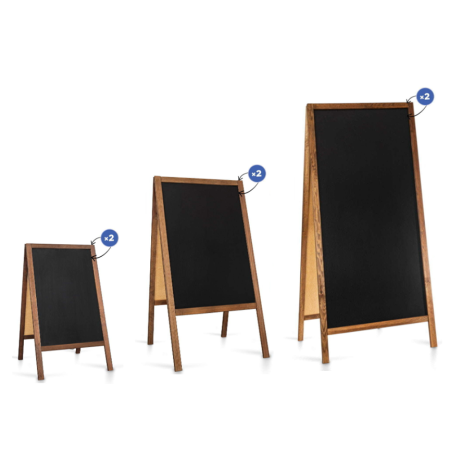 Dvipusis kreidinis stovas M 13-W (M, L, XL)