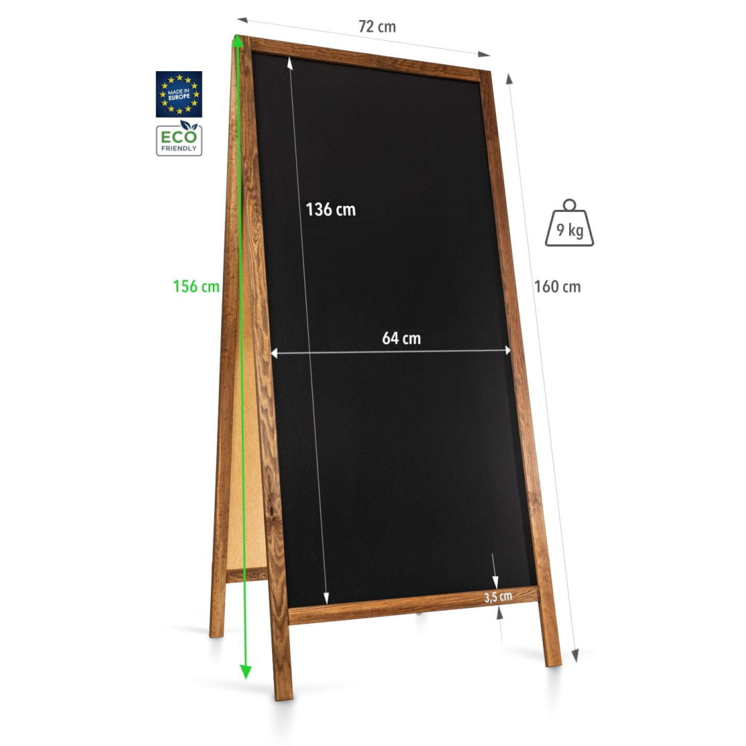 Dvipusis kreidinis stovas M 13-W (M, L, XL)