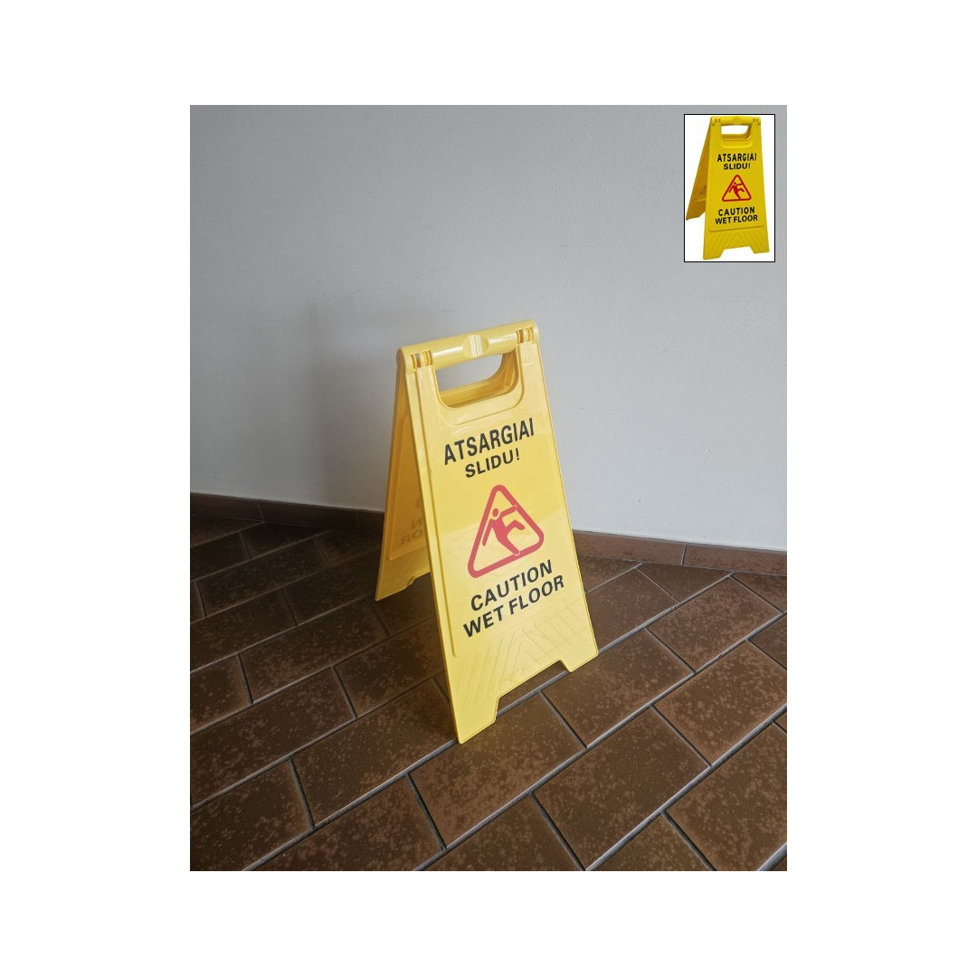 Įspėjamasis ženklas Atsargiai slidu
