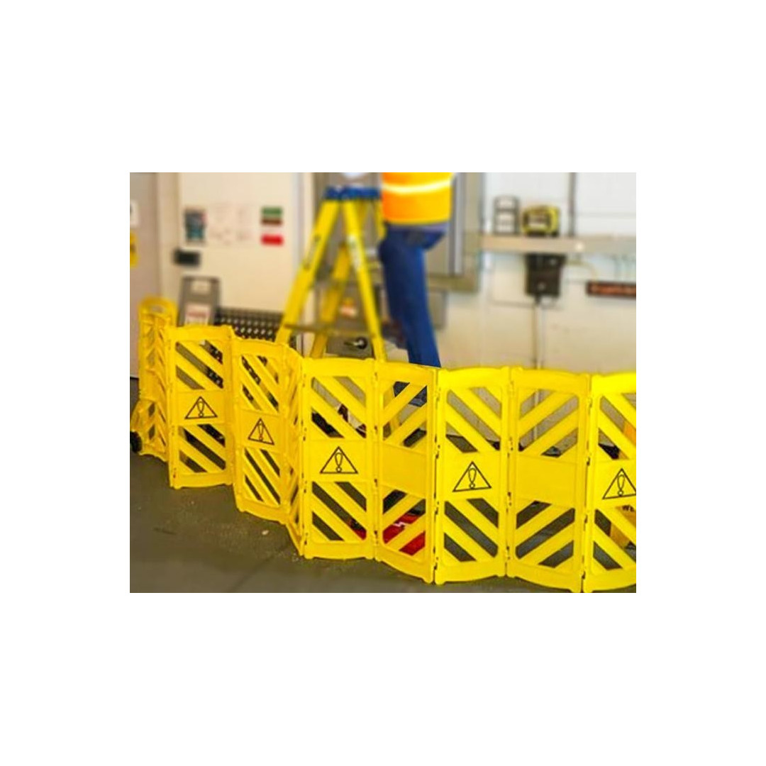 Išskleidžiamas apsauginis atitvaras - tvorelė