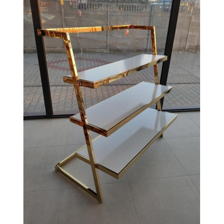 Vienpusė aukso spalvos lentyna "PL.GOLD.2-W1" (po parodos)