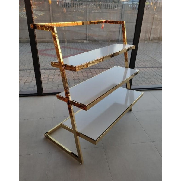 Vienpusė aukso spalvos lentyna "PL.GOLD.2-W1" (po parodos)