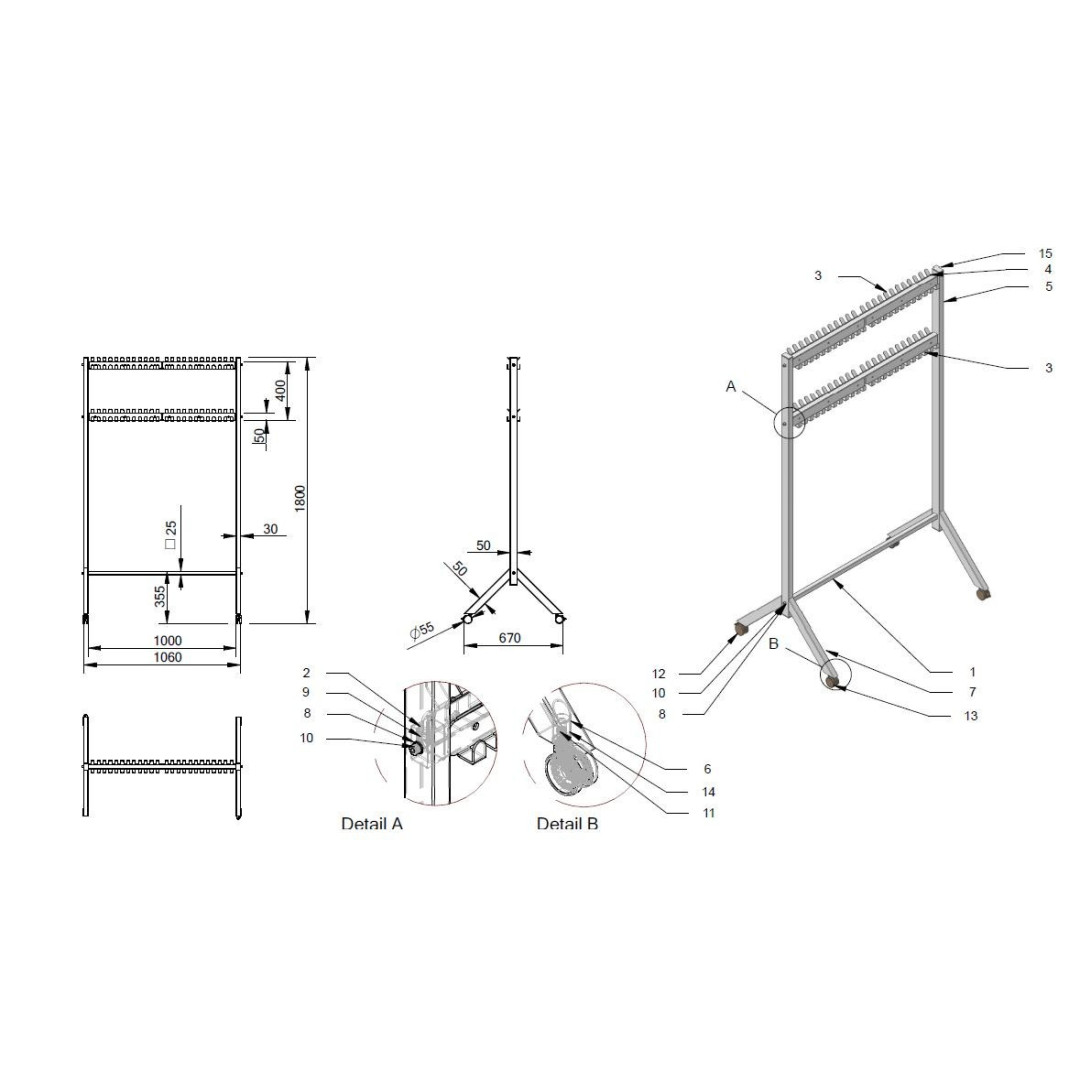 Drabužių kabykla rūbinėms