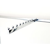 Pakaba ant traversos mažai pasvirusi