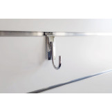 Lenktas kabliukas į eurosieną