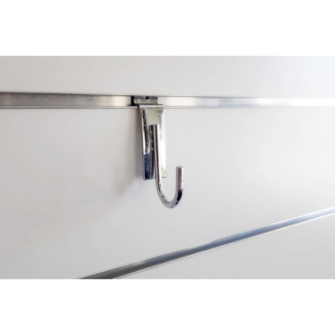 Lenktas kabliukas į eurosieną