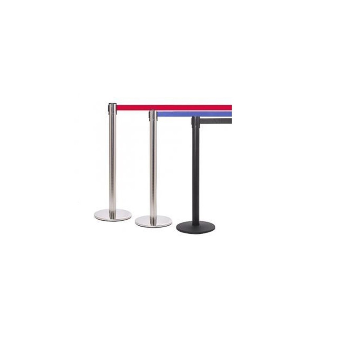 Juostinis eilių atitvaras Basic su raudona ištraukiama juosta