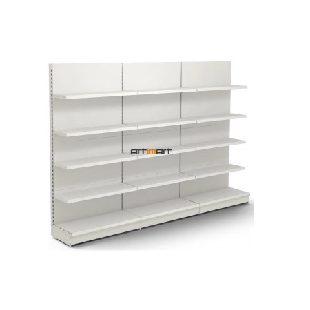 Metalinės lentynos prekybai L-S3