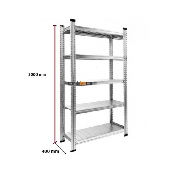 Sandėliavimo lentyna-stelažas 400x3000 mm