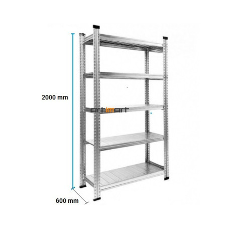 Sandėliavimo lentyna-stelažas 600x2000 mm