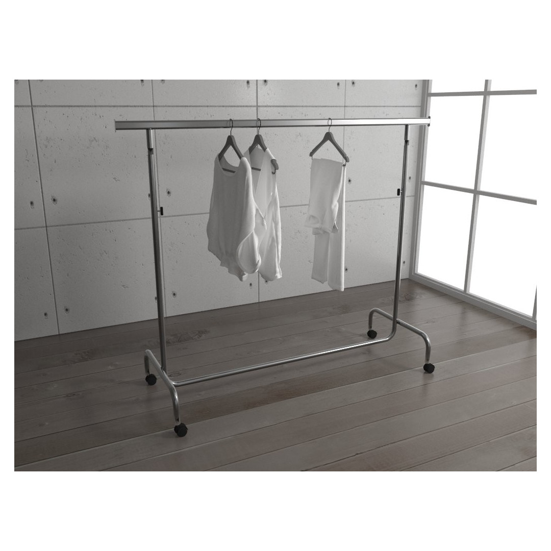 Drabužių kabykla su ratukais ST01