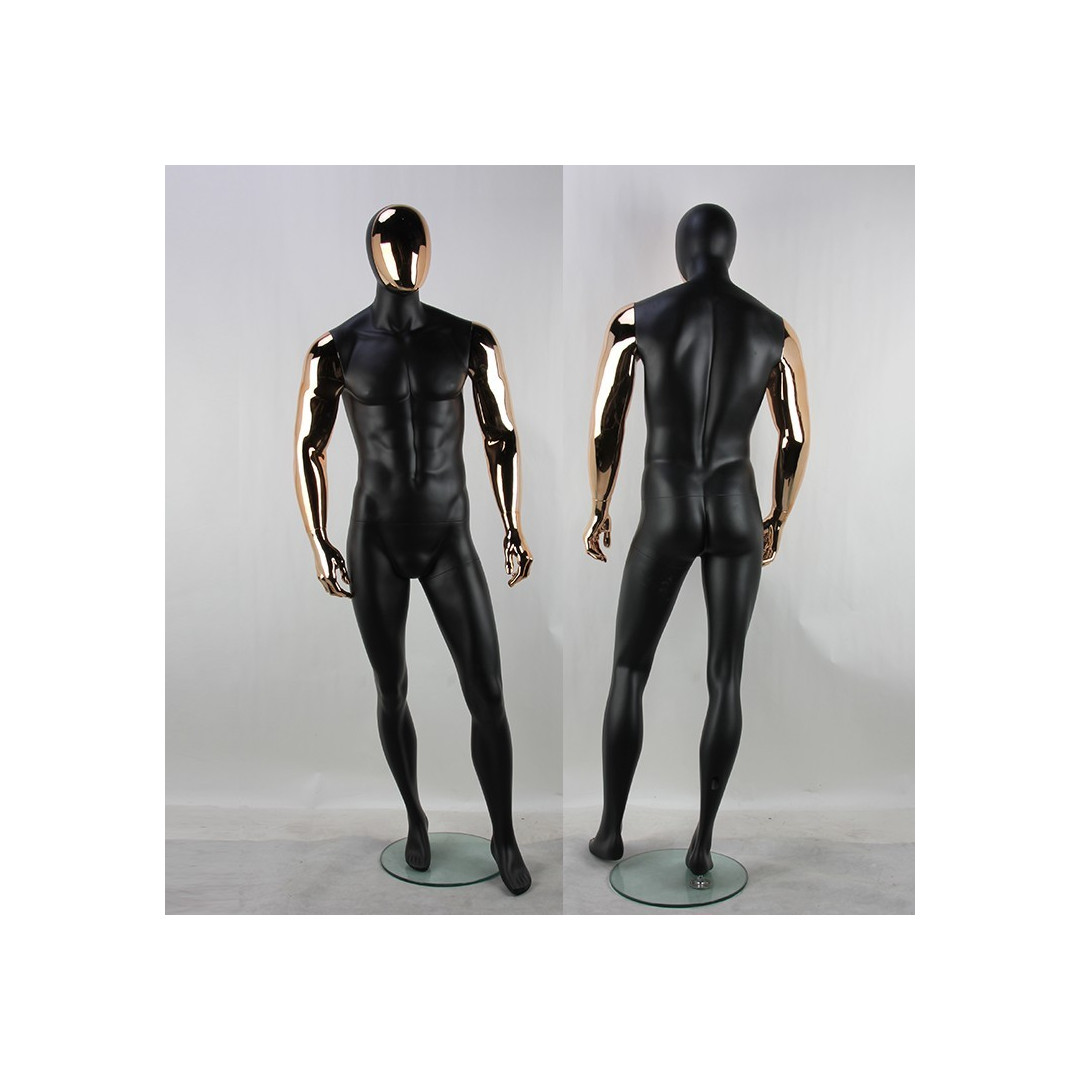 Vyro manekenas deluxe (juodas) VMSUP-1