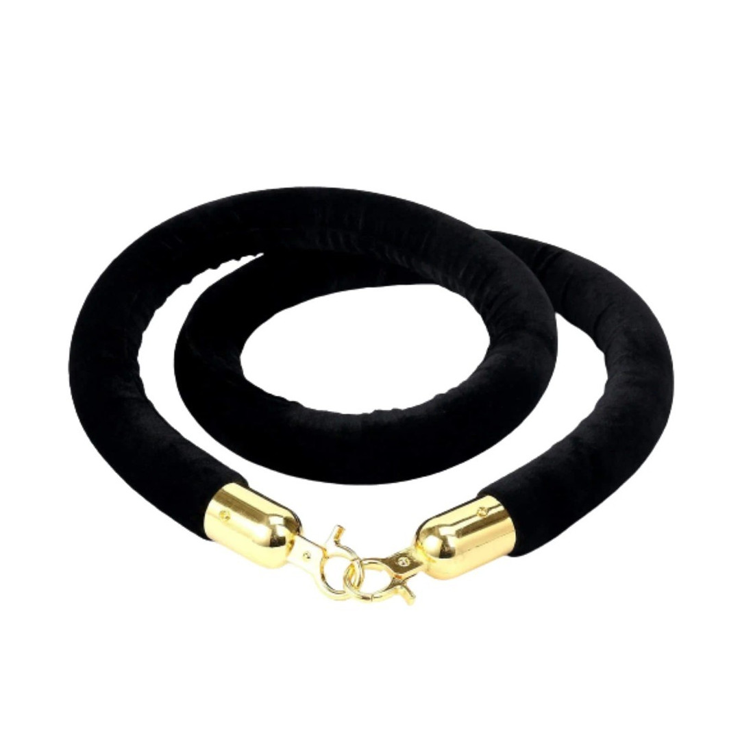 Virvė atitvarui juoda A klasė. Virvės ilgis 140 cm.