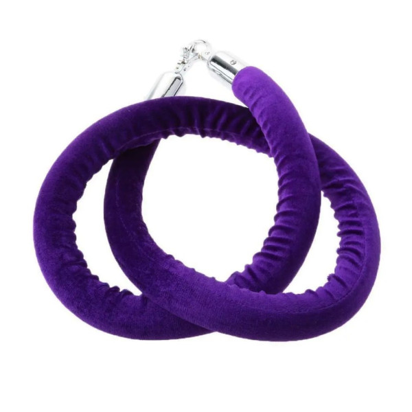 Virvė atitvarui purpurinė A klasė. Virvės ilgis 140 cm.