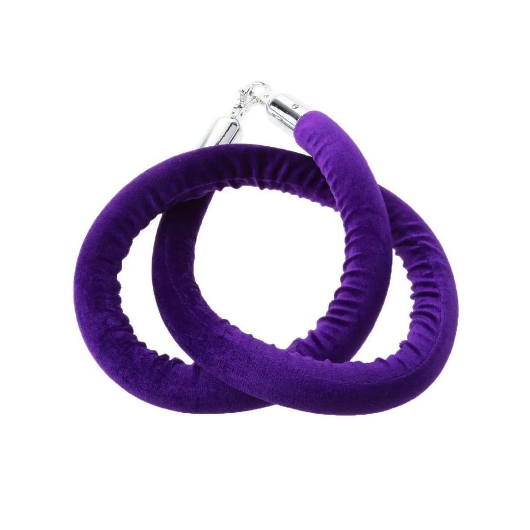 Virvė atitvarui purpurinė A klasė. Virvės ilgis 140 cm.