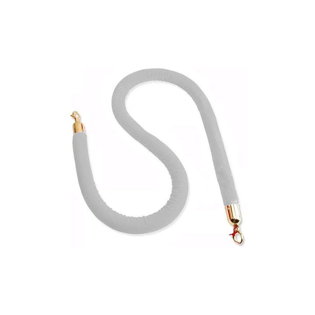 Virvė atitvarui pilka Basic. Virvės ilgis 140 cm.