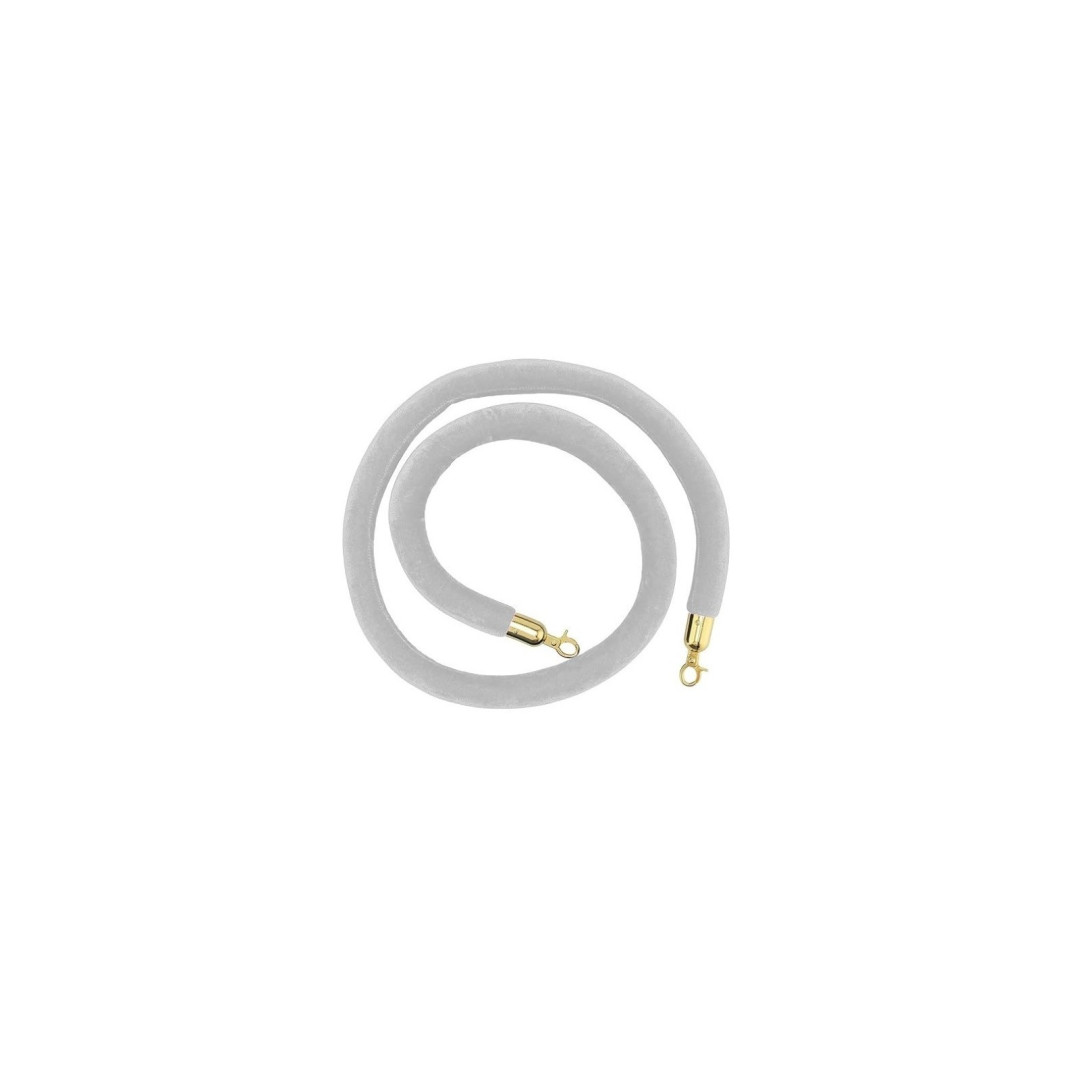 Virvė atitvarui pilka Basic. Virvės ilgis 140 cm.