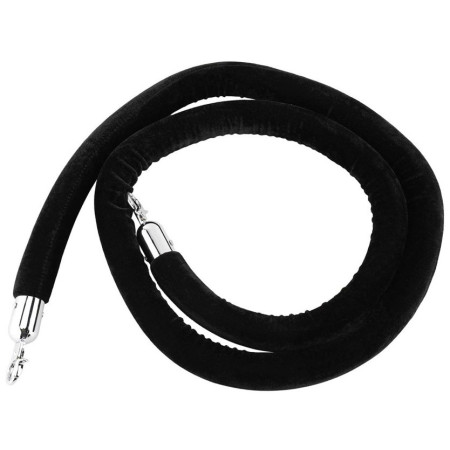 Virvė atitvarui juoda A klasė. Virvės ilgis 140 cm.