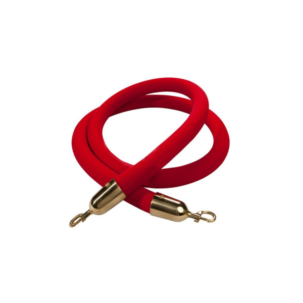 Virvė atitvarui raudona A klasė. Virvės ilgis 140 cm.