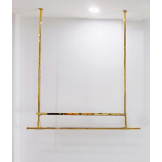 Sieninė kabykla aukso spalvos Flow PL/GOLD.7