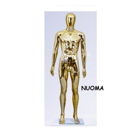 Vyro manekenas aukso spalvos (nuoma)