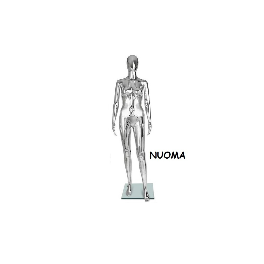 Moters manekenas sidabro spalvos MMS-13 (nuoma)