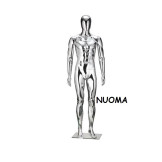 Vyro manekenas sidabro spalvos VMS-23 (nuoma)