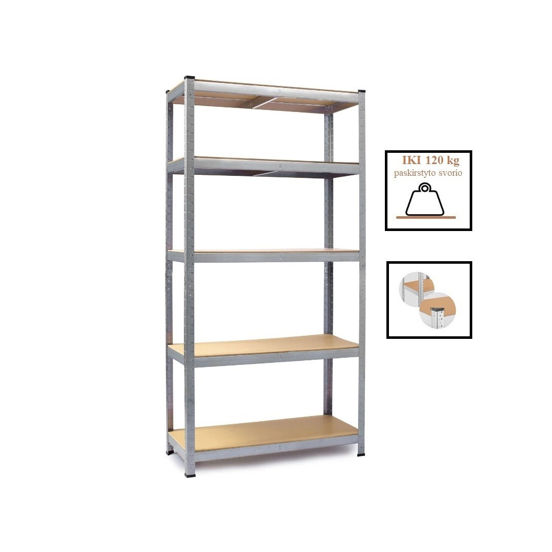 Sandėliavimo stelažas 1800*900*400 mm (premium)