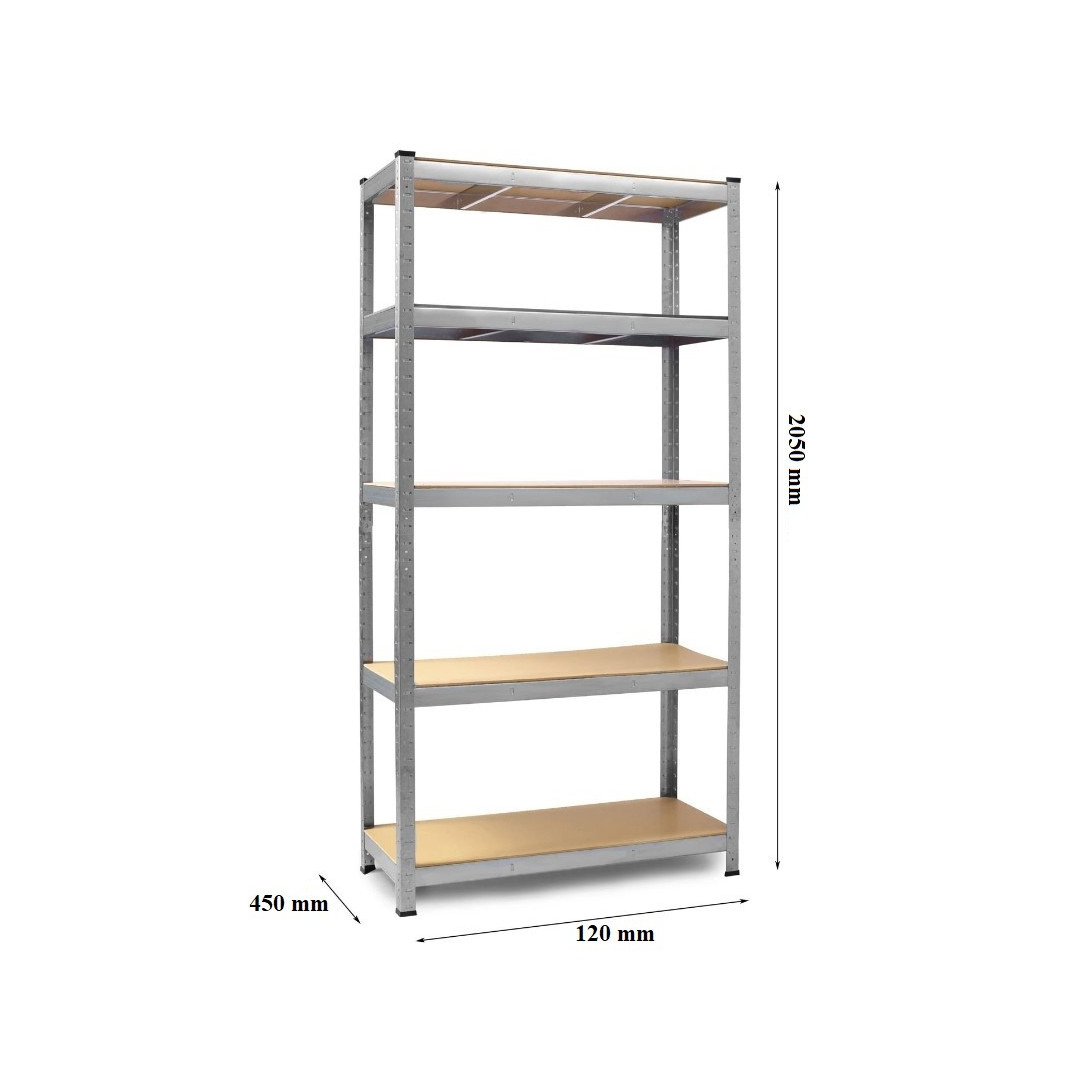 Sandėliavimo stelažas 2050x1200x500 mm