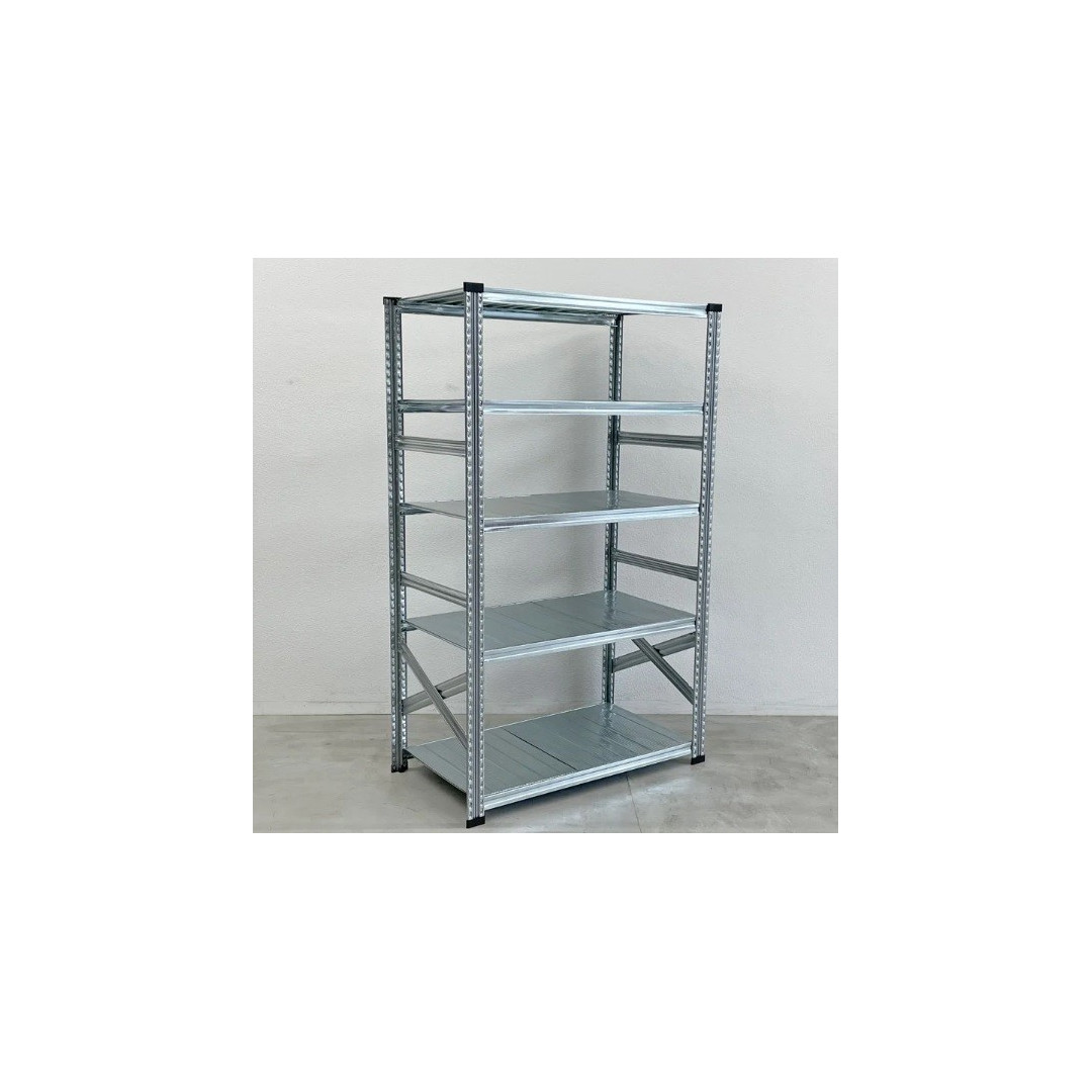 Sandėliavimo stelažas 2500x1200x500 mm su 5 lentynomis