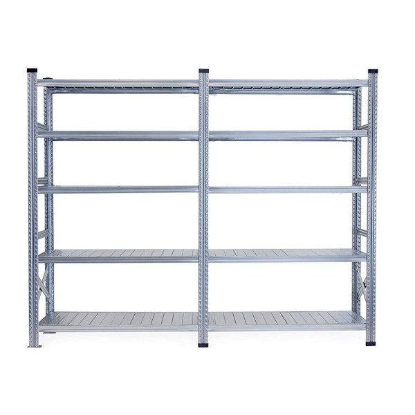 Sandėliavimo stelažas 2400x2000x500 mm su 5 lentynomis