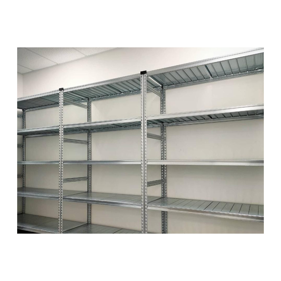 Sandėliavimo stelažas 2400x2000x500 mm su 5 lentynomis