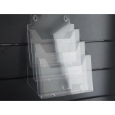 Bukletų laikiklis į Eurosieną A4 formato 3 skyrių