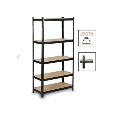 Sandėliavimo lentynos 100 kg +